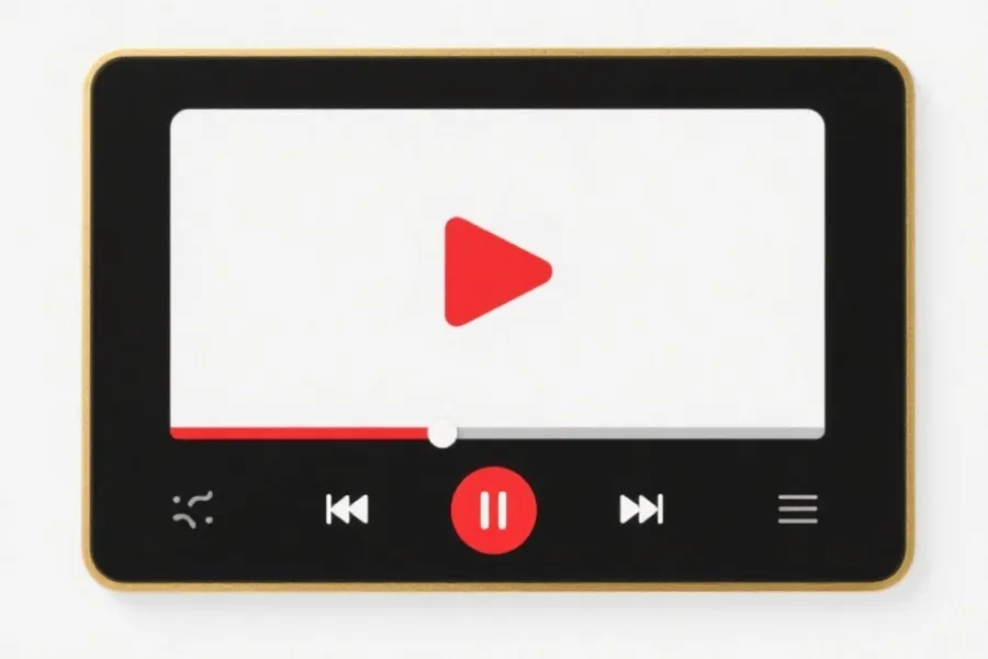 直播播放器示意图