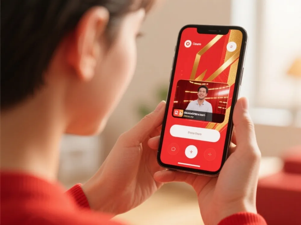 移动端观看体验示意图